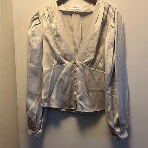 Frame Denim silk  Button-Up Blouse